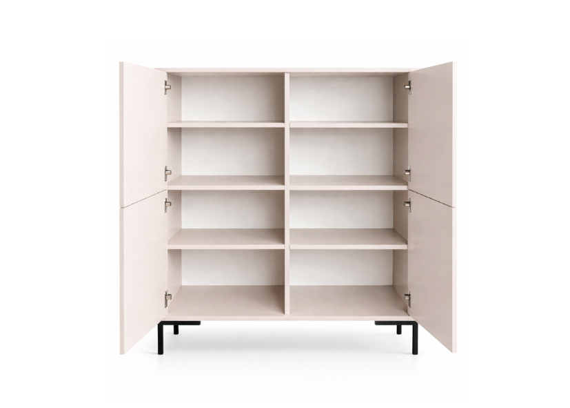 Komoda wysoka NORANO 100 cm Kaszmir