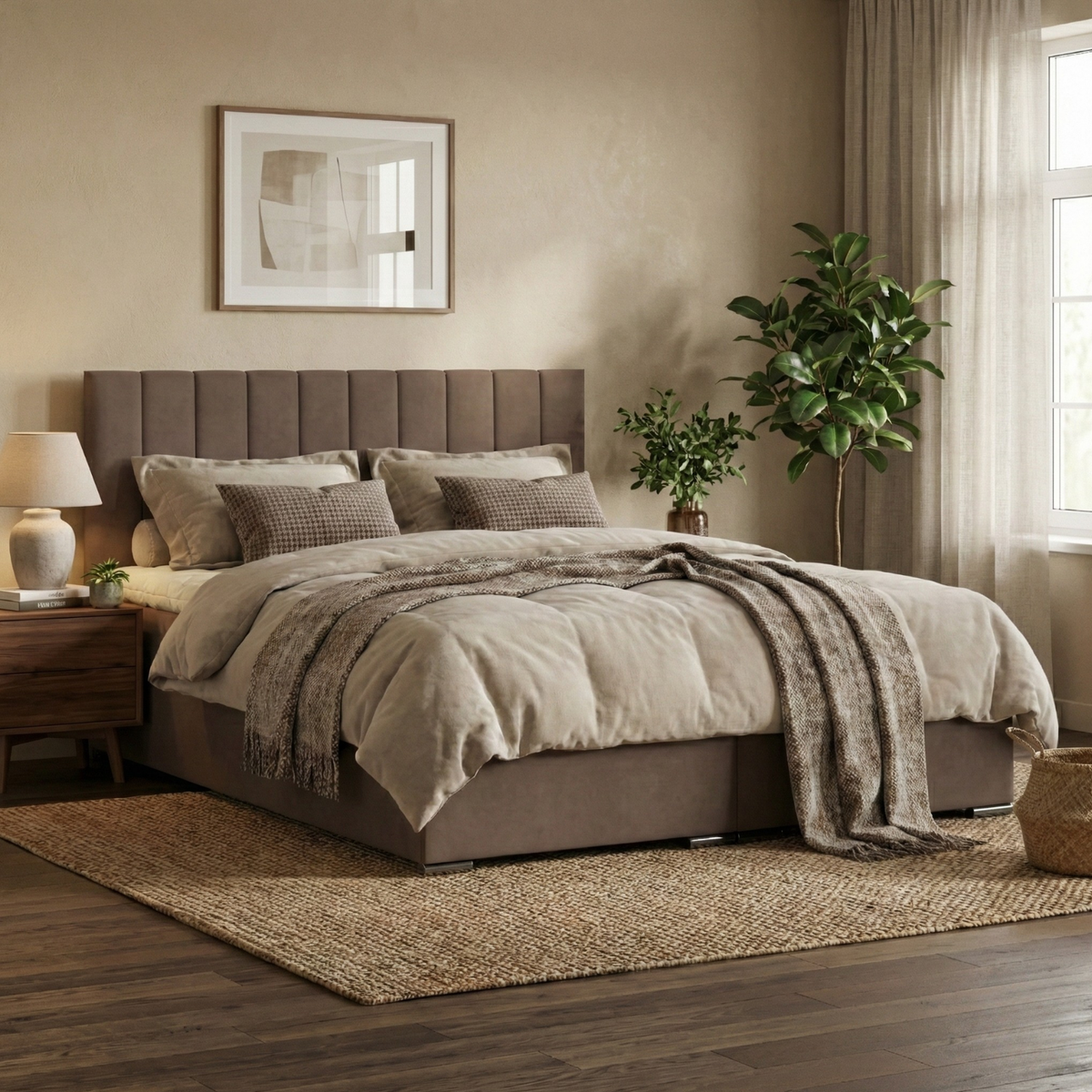 Łóżko AGEN 160x200 velvet