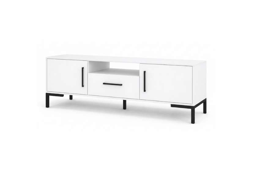 Szafka RTV NORANO 150 cm Biały mat