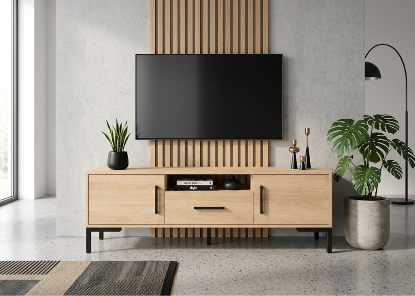 Szafka RTV NORANO 150 cm Dąb sonoma