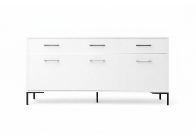 Komoda NORANO 150 cm Biały mat