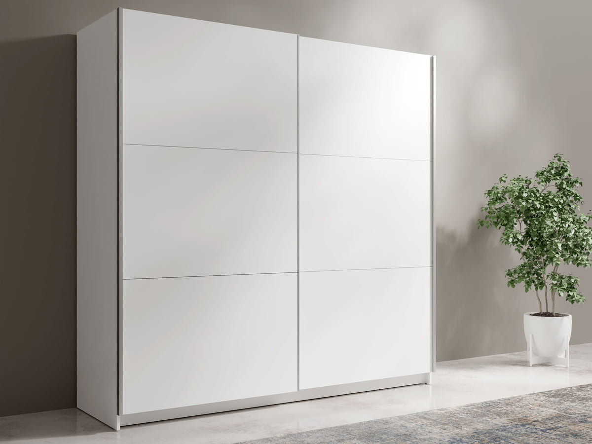 Szafa przesuwna ZAIDA 150 cm Biały