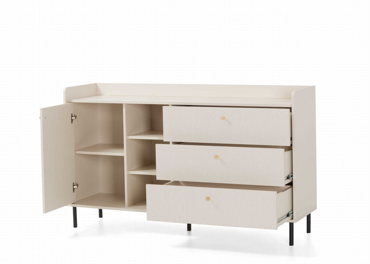 Komoda NORDA 150 cm Jasny beż