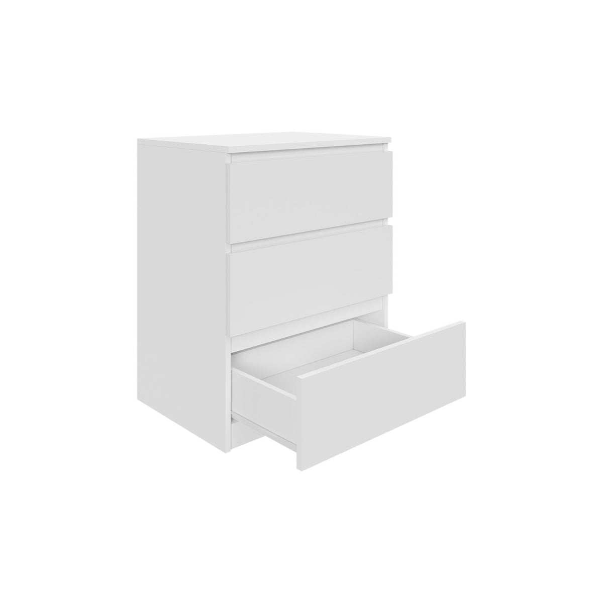 Komoda MODO 60 cm 3 szuflady Biały mat
