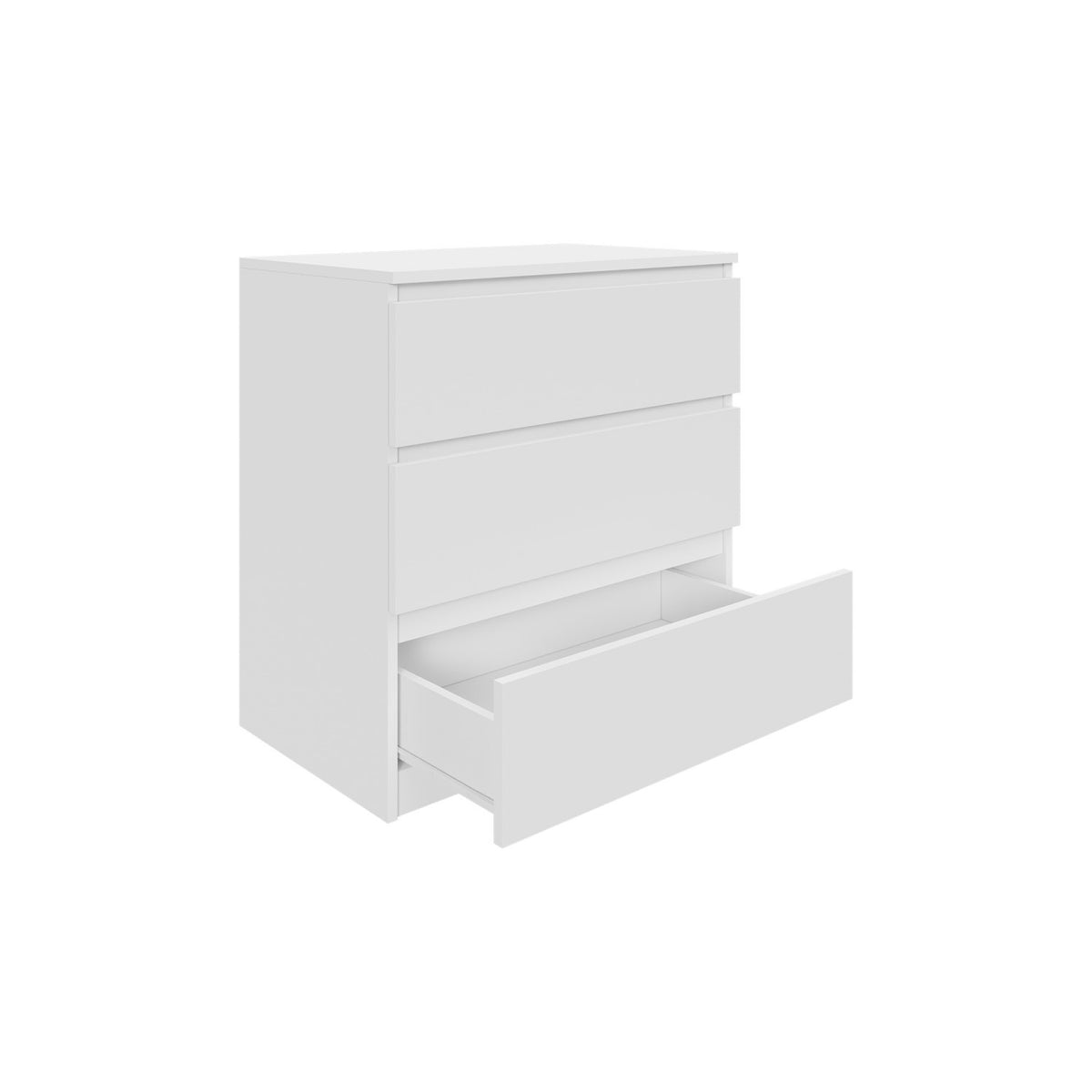 Komoda MODO 70 cm 3 szuflady Biały mat