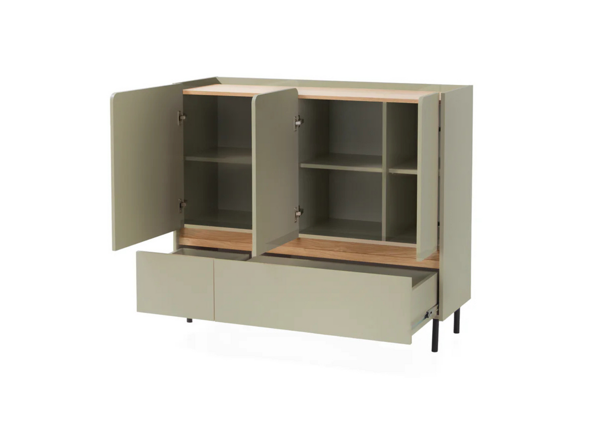 Komoda VALORIA 120 cm Eukaliptus