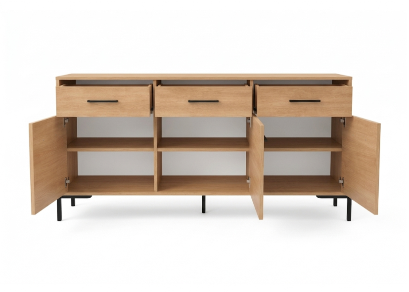 Komoda NORANO 150 cm Dąb artisan