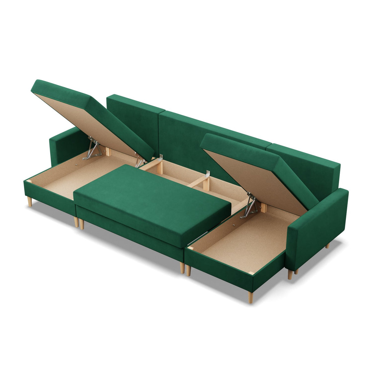 Narożnik BLANK U velvet