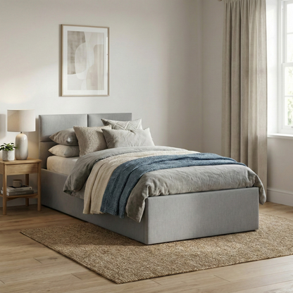 Łóżko BORGO 90x200 plecionka