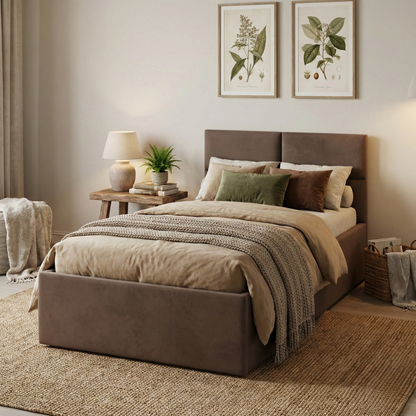 Łóżko BORGO 90x200 velvet