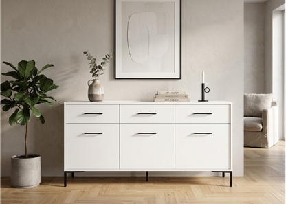 Komoda NORANO 150 cm Biały mat