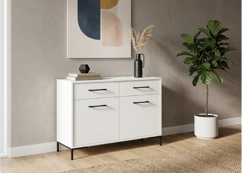 Komoda NORANO 100 cm Biały mat