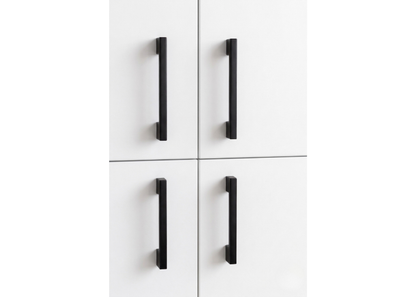 Komoda wysoka NORANO 100 cm Biały mat