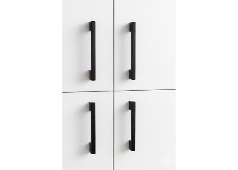 Komoda wysoka NORANO 100 cm Biały mat
