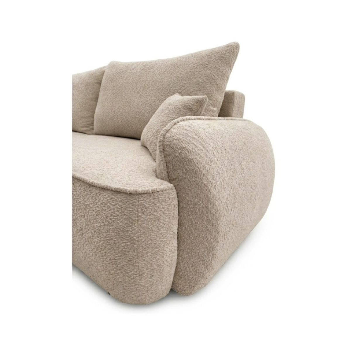 Kanapa OVELLA bouclé