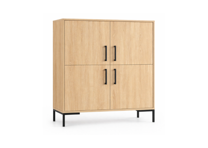 Komoda wysoka NORANO 100 cm Dąb sonoma