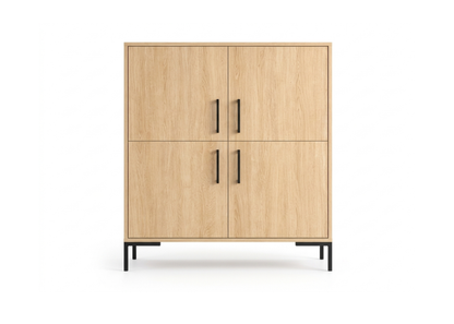Komoda wysoka NORANO 100 cm Dąb sonoma