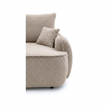 Kanapa OVELLA bouclé