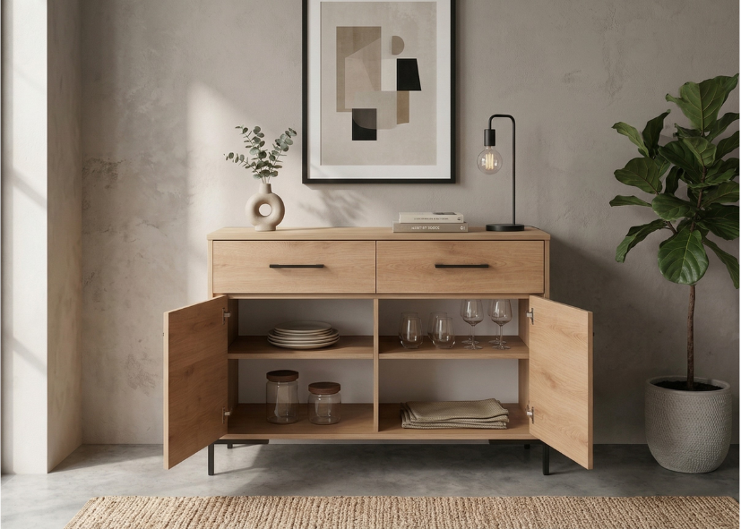 Komoda NORANO 100 cm Dąb artisan
