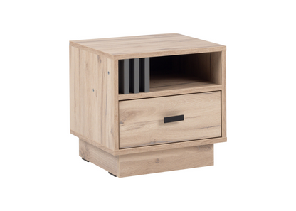 Stolik nocny VELLUTO 40 cm Jasny dąb