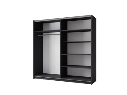 Szafa przesuwna ZAIDA 150 cm Szary