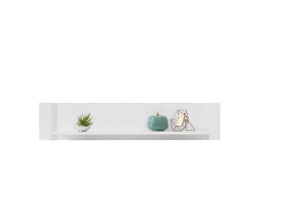 Półka otwarta MONO 120 cm Biały połysk