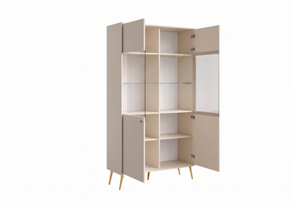Witryna ETERIS 105 cm Beżowy