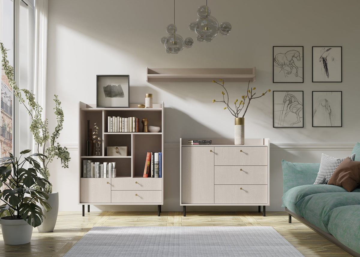 Komoda NORDA 100 cm Jasny beż