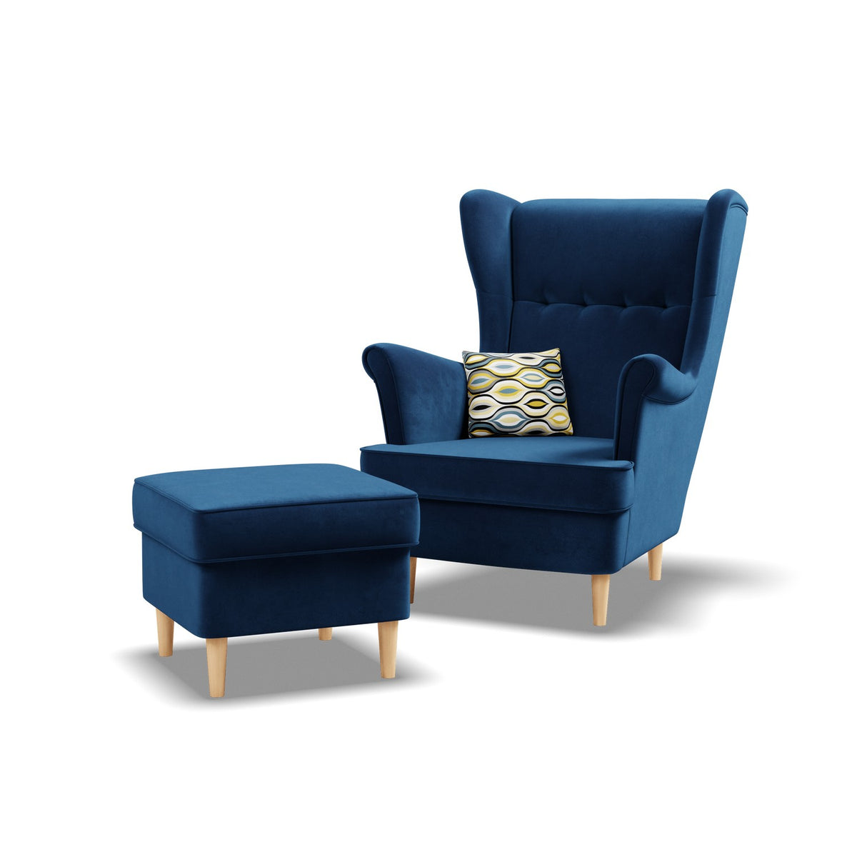 Fotel Uszak VELO velvet