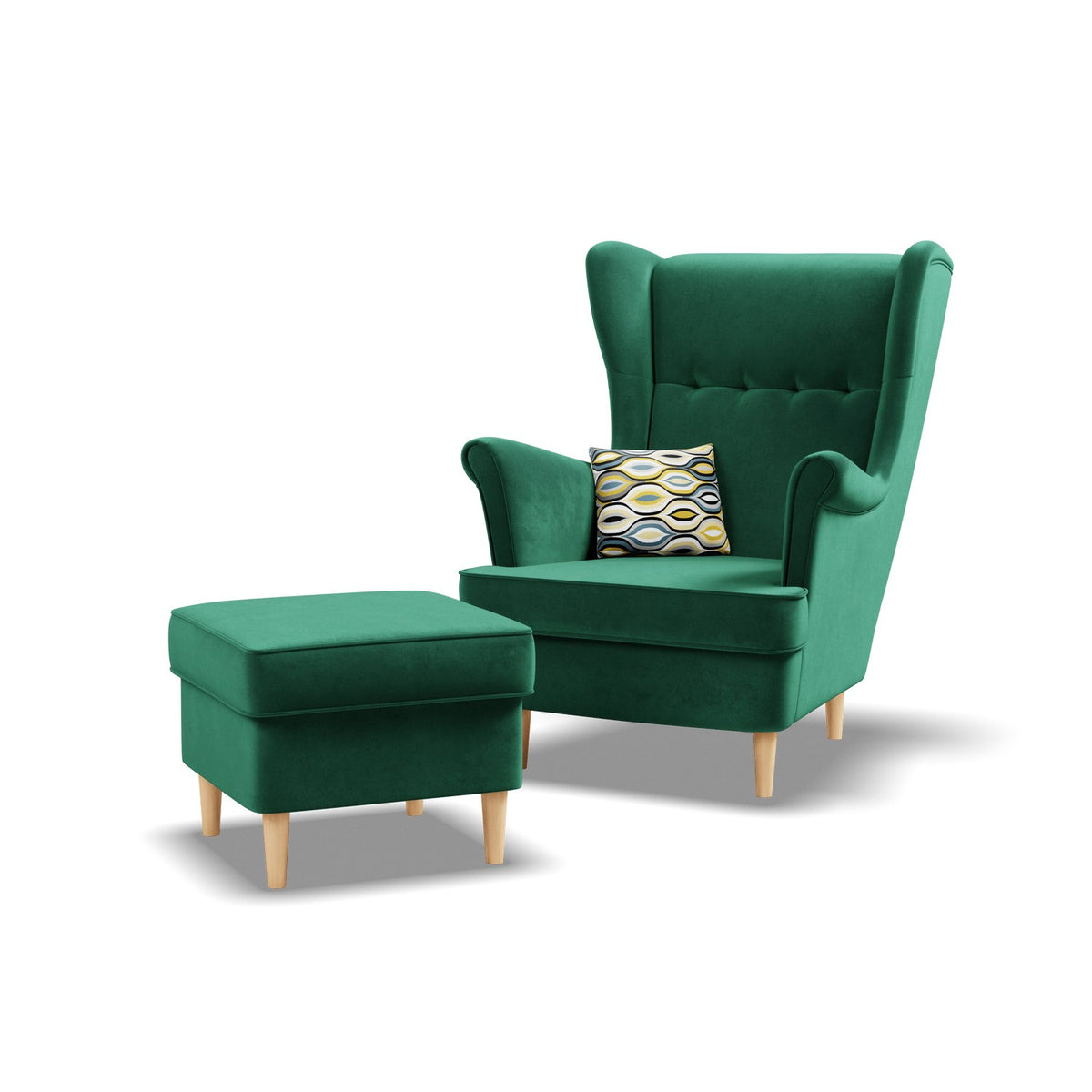 Fotel Uszak VELO velvet