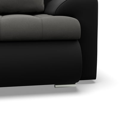 Kanapa FORESTA velvet+ekoskóra