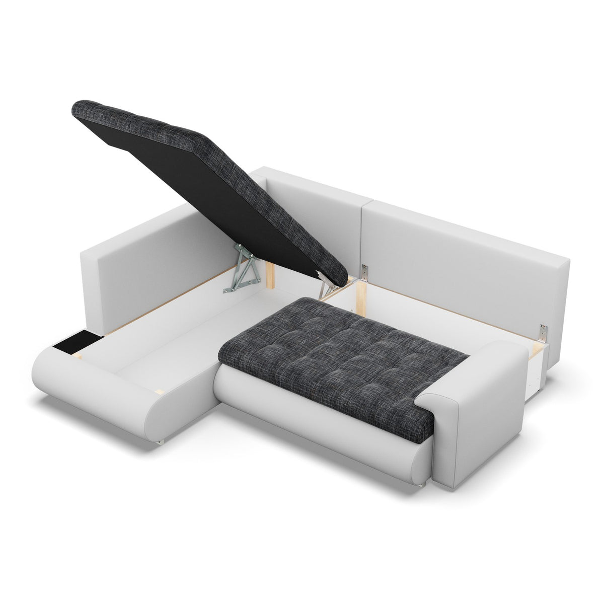 Narożnik FORESTA OL plecionka+ekoskóra