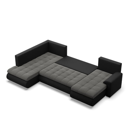 Narożnik FORESTA UOL velvet+ekoskóra