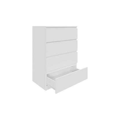 Komoda MODO 70 cm 4 szuflady Biały mat