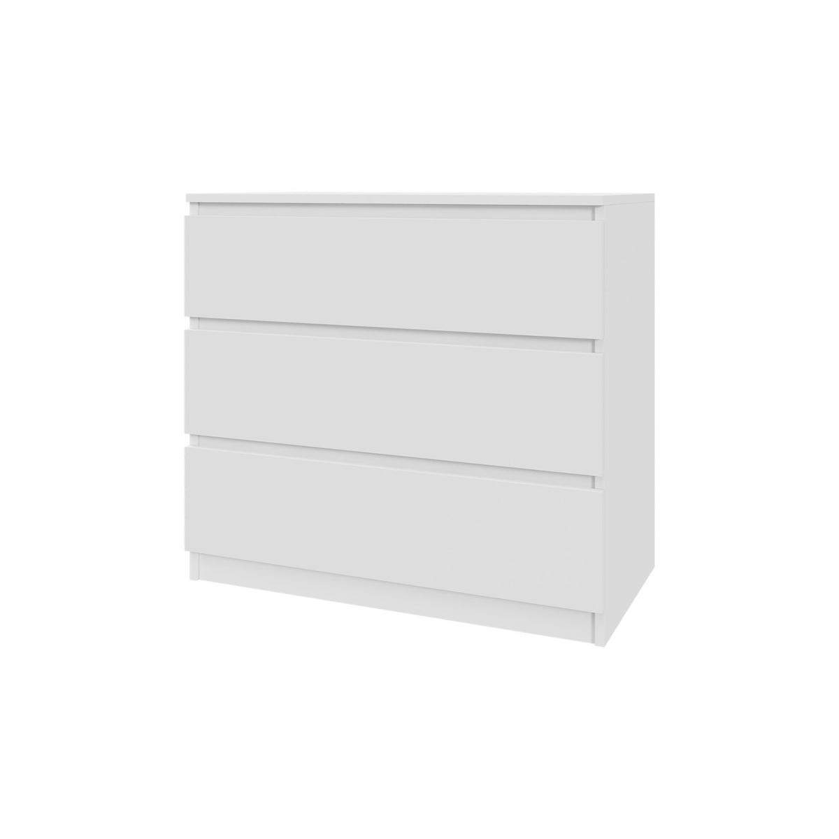 Komoda MODO 80 cm 3 szuflady Biały mat