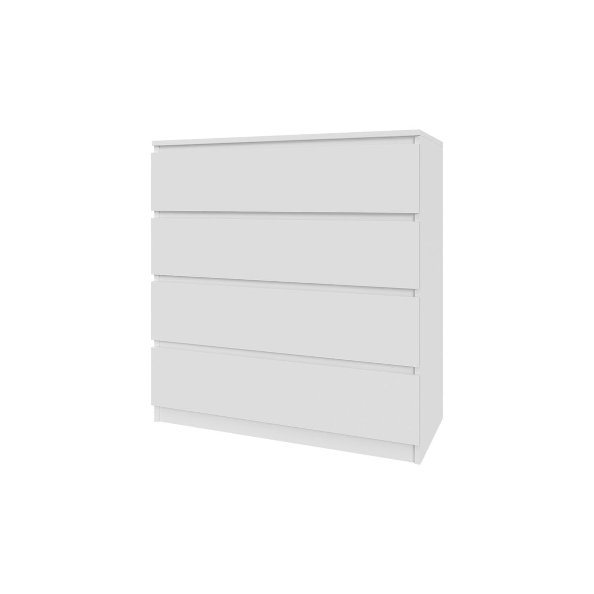 Komoda MODO 90 cm 4 szuflady Biały mat