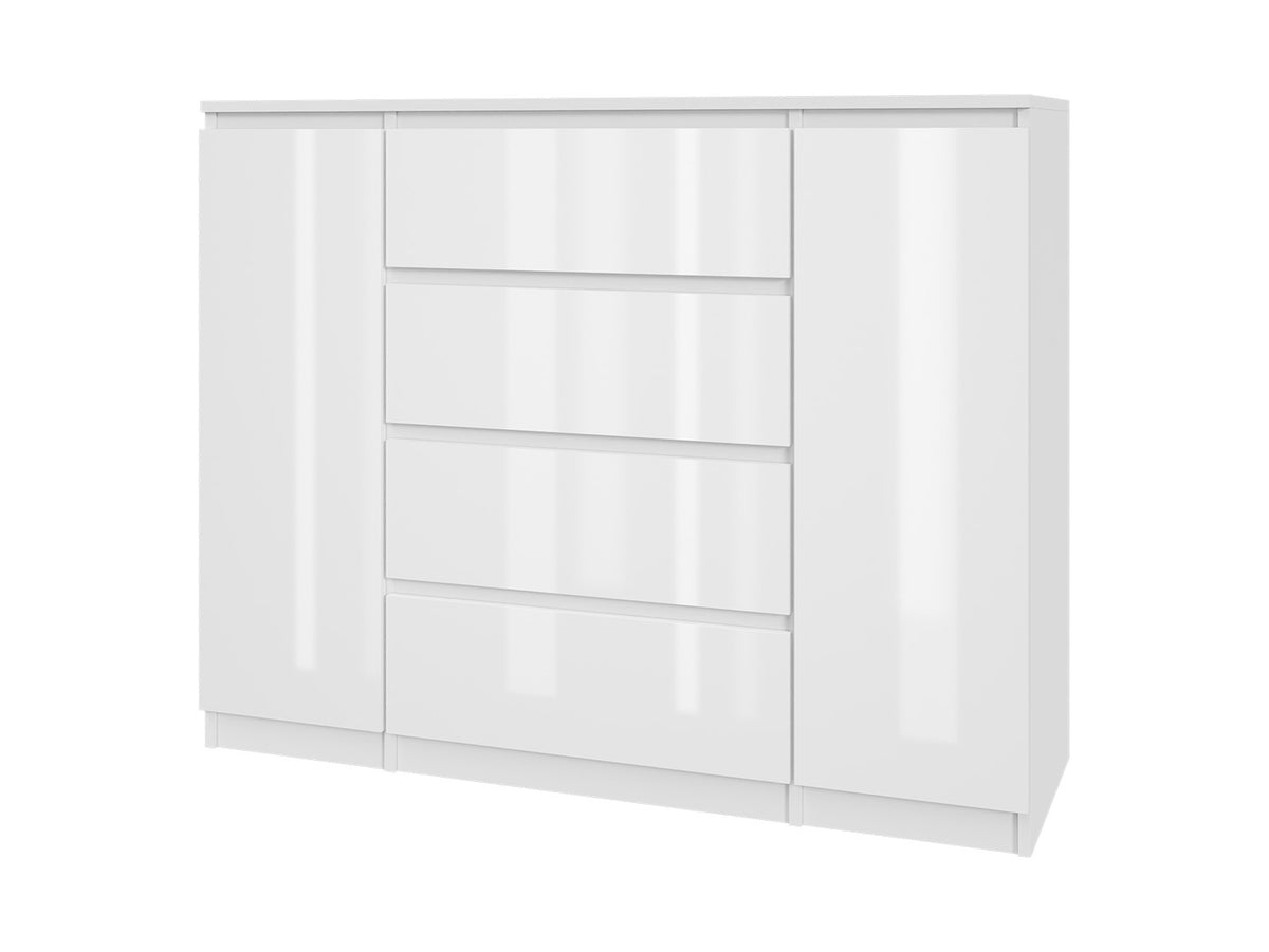 Komoda MODO 2D4S Biały połysk