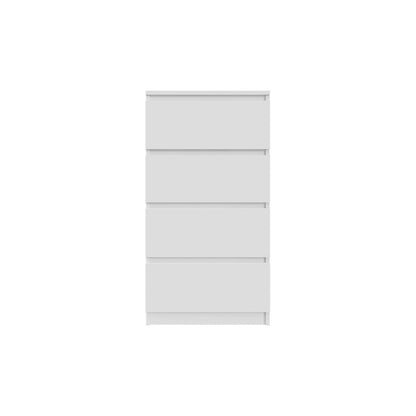 Komoda MODO 50 cm 4 szuflady Biały mat