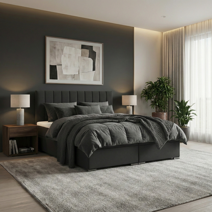 Łóżko AGEN 180x200 plecionka