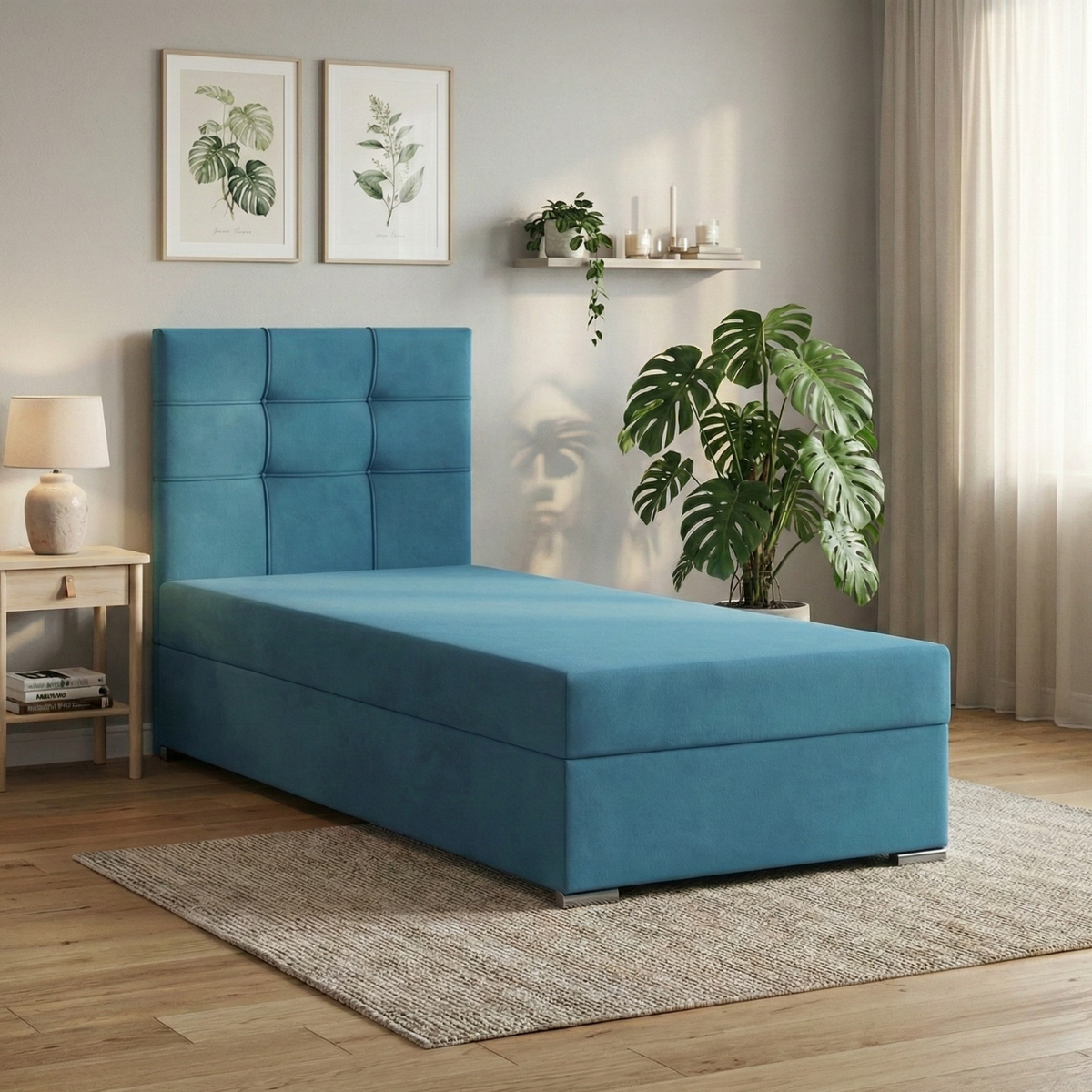 Łóżko ELDA 90x200 velvet