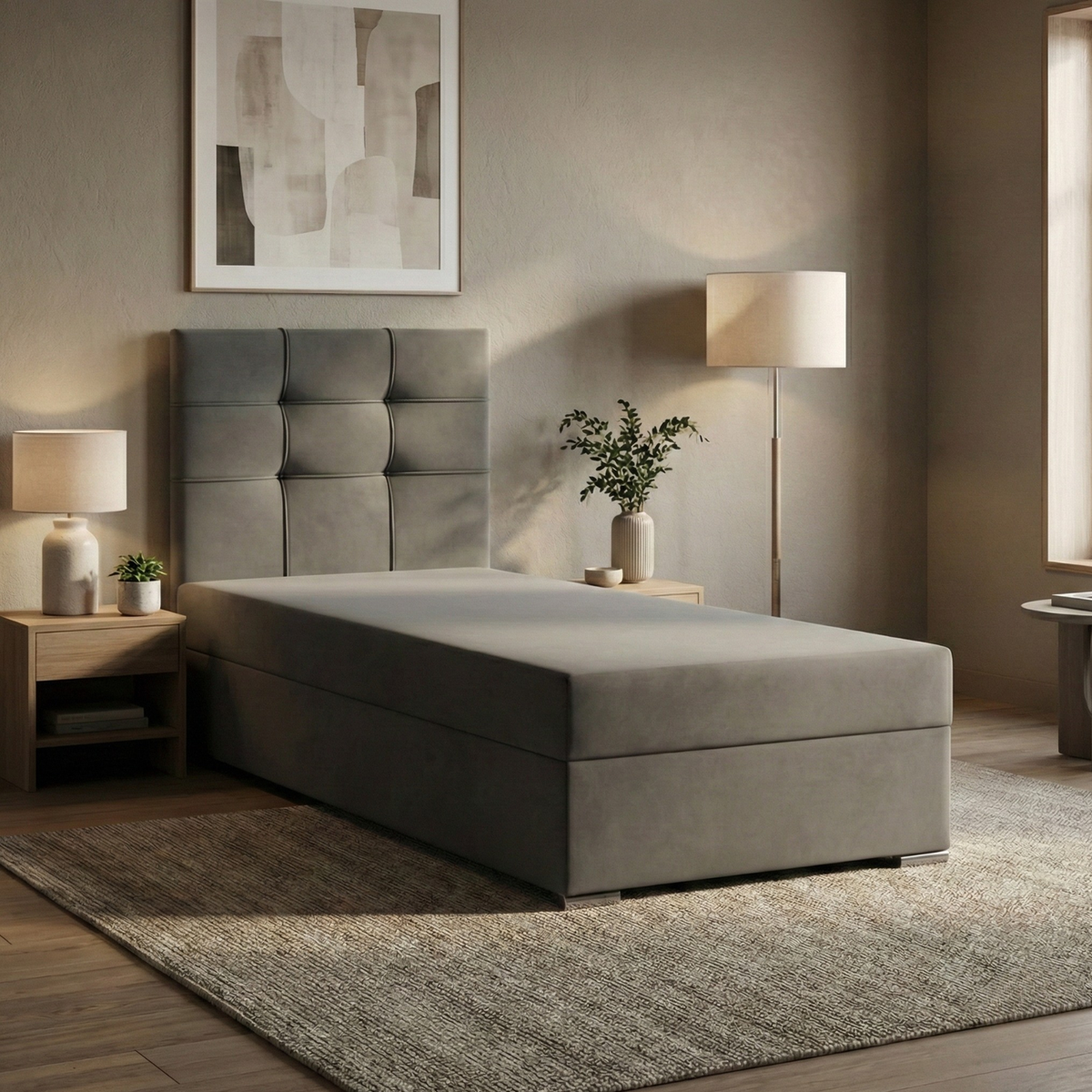 Łóżko ELDA 90x200 velvet
