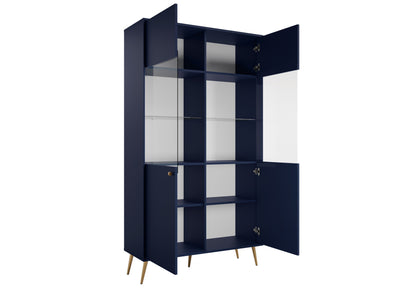 Witryna ETERIS 105 cm Niebieski