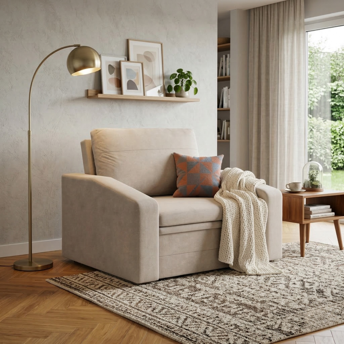 Fotel ORBIT 90 velvet