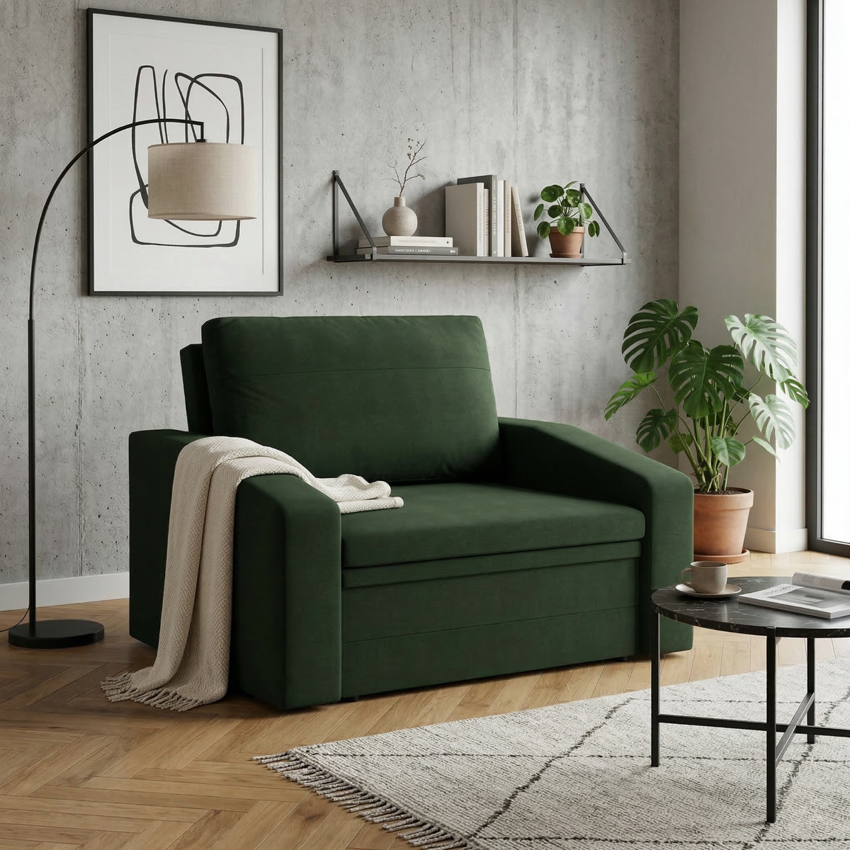 Fotel ORBIT 90 plecionka