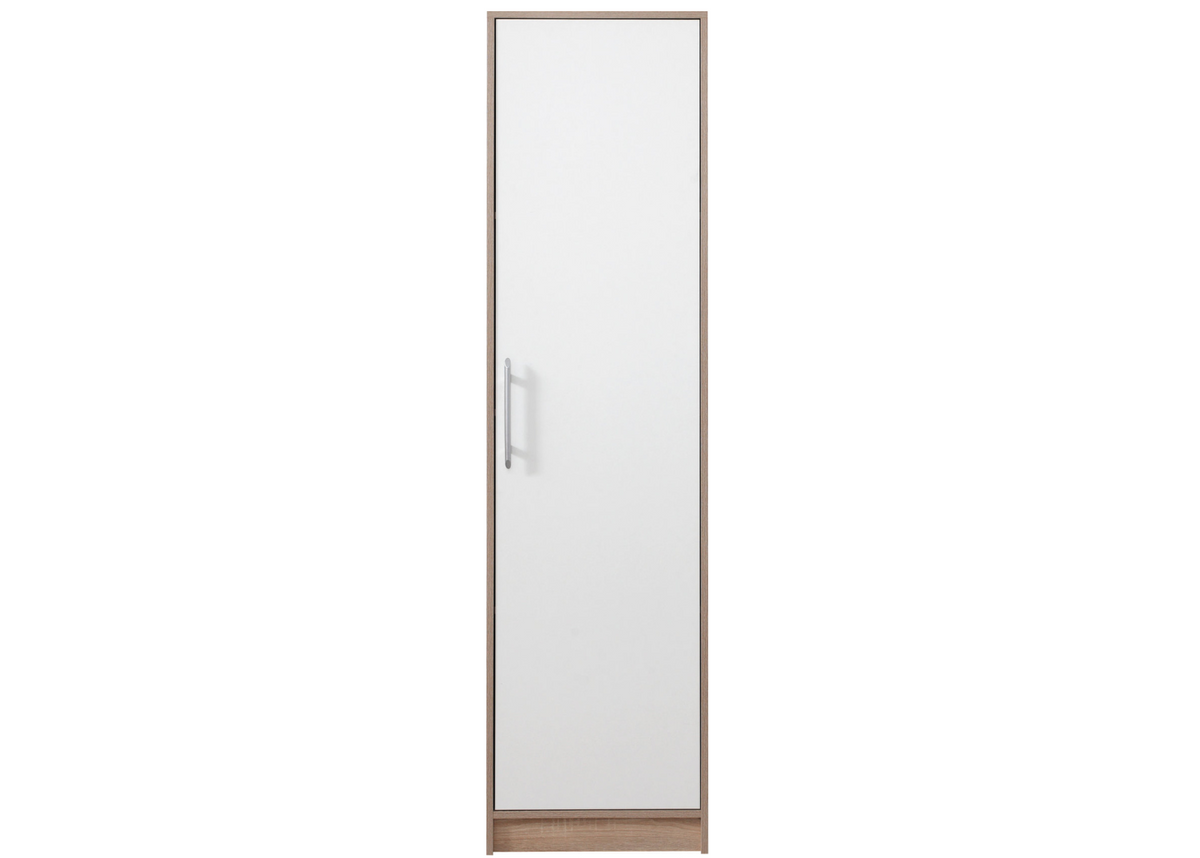 Szafa jednodrzwiowa VENTO 50 cm Dąb sonoma + biały