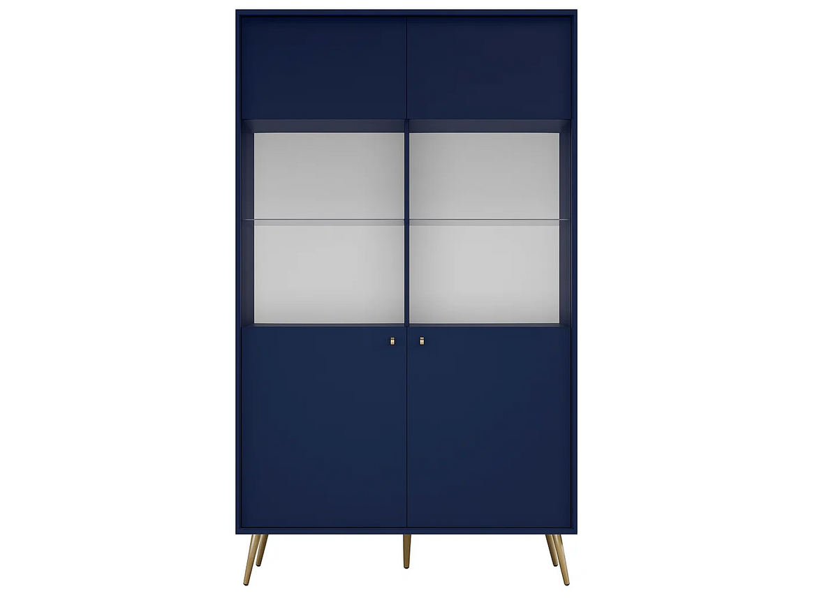 Witryna ETERIS 105 cm Niebieski