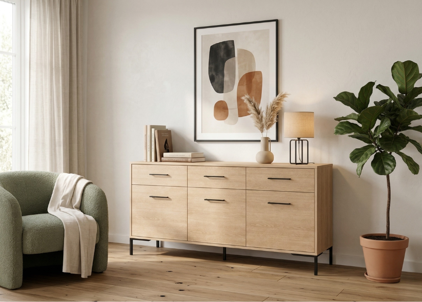 Komoda NORANO 150 cm Dąb sonoma