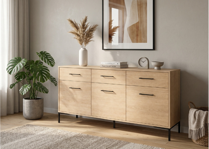 Komoda NORANO 150 cm Dąb sonoma