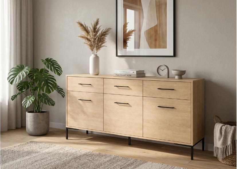 Komoda NORANO 150 cm Dąb sonoma