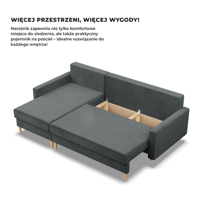 Narożnik BLANK velvet